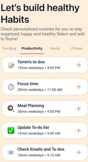 Discover routines Discover routines