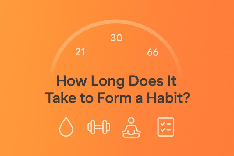 How long does it take to build habits