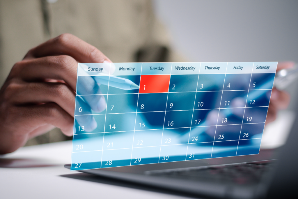 online calendar planner