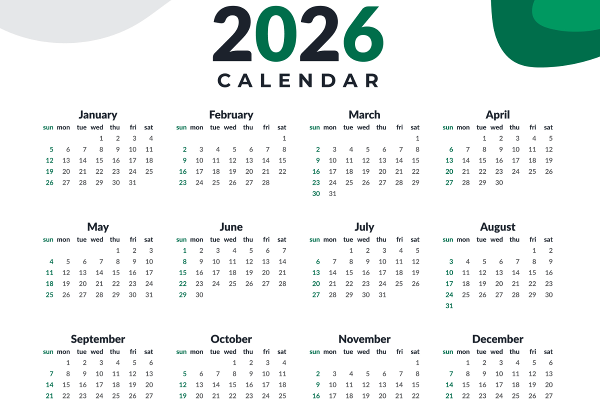 The 2026 Calendar