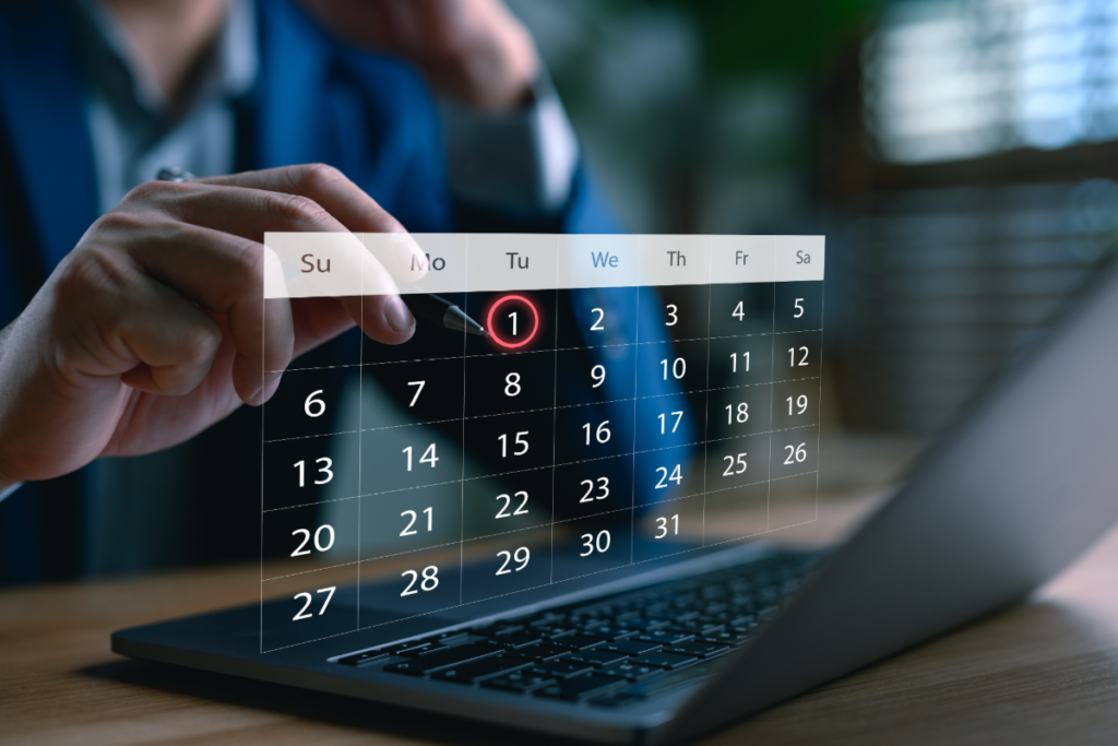 calendar-first planning