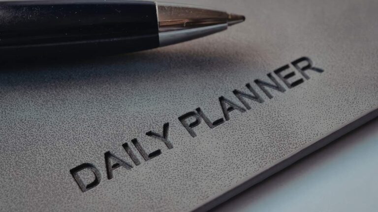 Daily Schedule Template